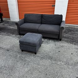 Oriental Couch With Ottoman 