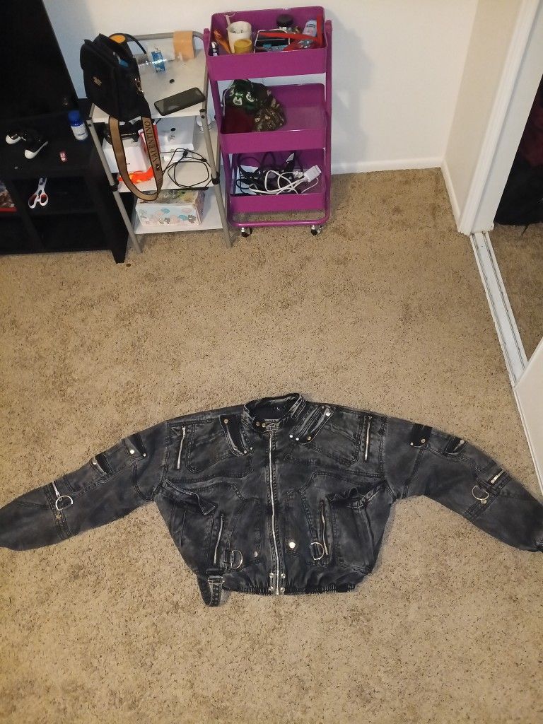 Rozpor reborn paneled bomber jacket