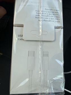 USB C - Lightning