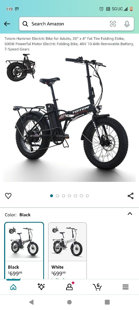 Totem Folding E-bike Brand New 