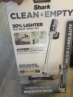 Shark Clean And Empty