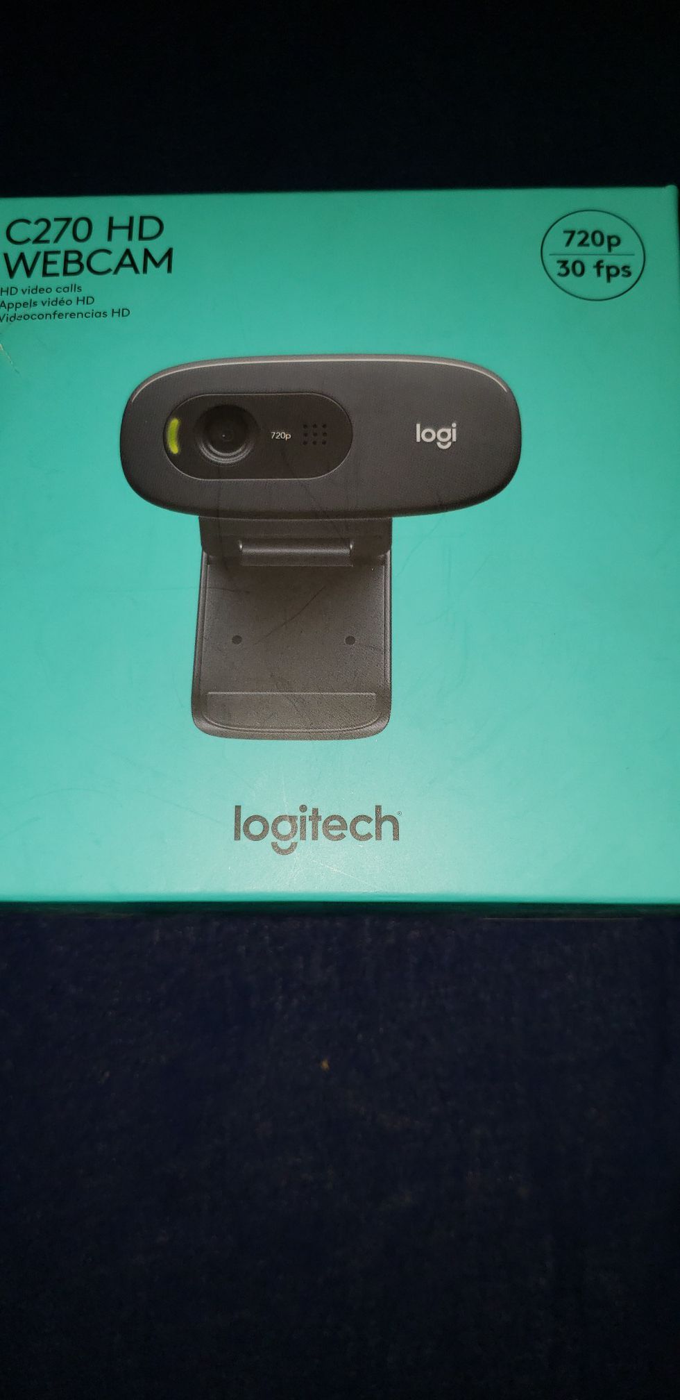 Webcam Logitec C270 HD, 320p/30fps