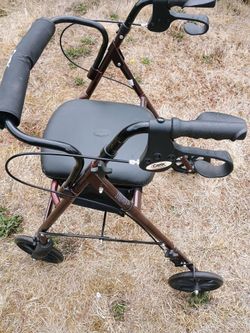 Carex Rollator Walker with Seat