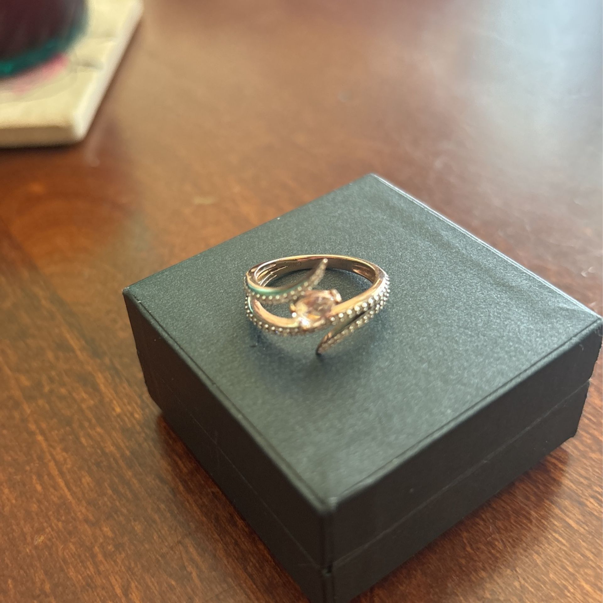 12 Carat Rose Gold Ring 