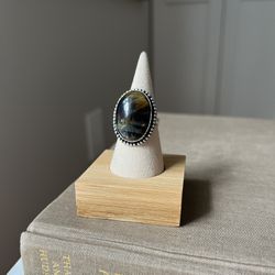 Adjustable Tigers Eye Gemstone Ring ( firm on price ) 