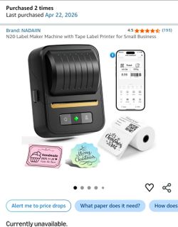 Nadaiin Label maker