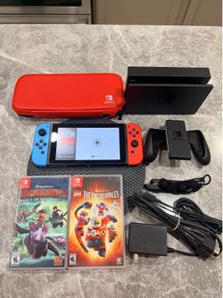 Nintendo switch bundle.