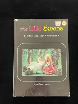The Wild Swans book: 3D hologram cover, Shiba illustrations