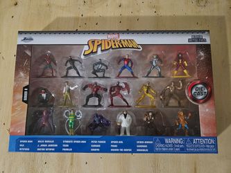 Marvel Spiderman Die-cast Figures.