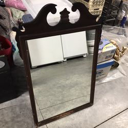 Antique Mirrors ( Two Different) $40 Each / $70 Pair 