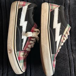 Revenge x Storm sneakers (plaid colorway)