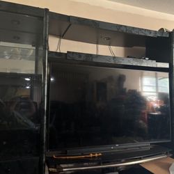 FREE adjustable Wall Entertainment Center W Purchase Of 65” TV . Make An Offer  