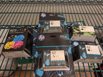 HP Ink Cartridge Lot – 923, 61, 62, 902XL