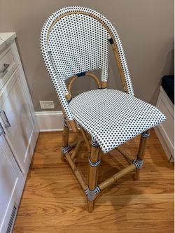 Serena & Lily Riviera Counter Bar Stools (4)