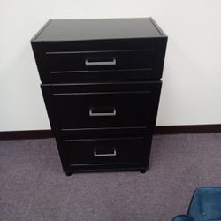 Black Storage Stand