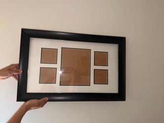 Black Multi-Opening Collage Picture Frame