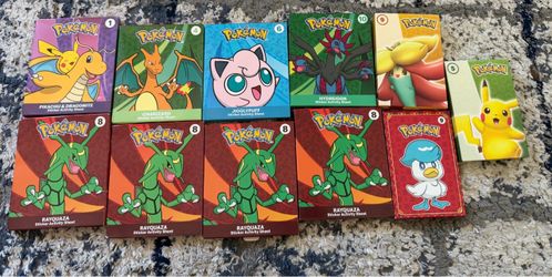 Pokémon McDonald's Sticker Activity Sheets Lot