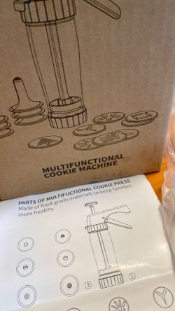 Muiltifunctional COOKIE Press machine