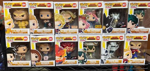 My Hero Academia Funko Pops