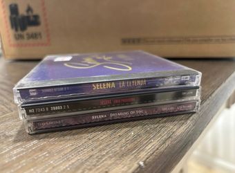 3 Selena CDs (one sealed)