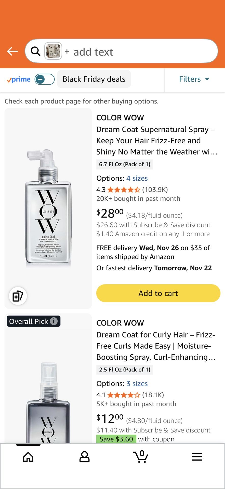 COLOR WOW Dream Coat Supernatural Spray