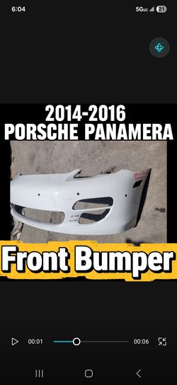 2014/2015/2016 Porsche Panamera Front Bumper Cover