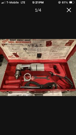 Drill New Unused Milwaukee Right Angle Drill