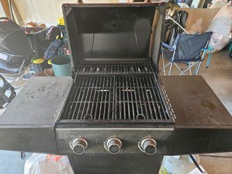 3-Burner Gas Grill Black