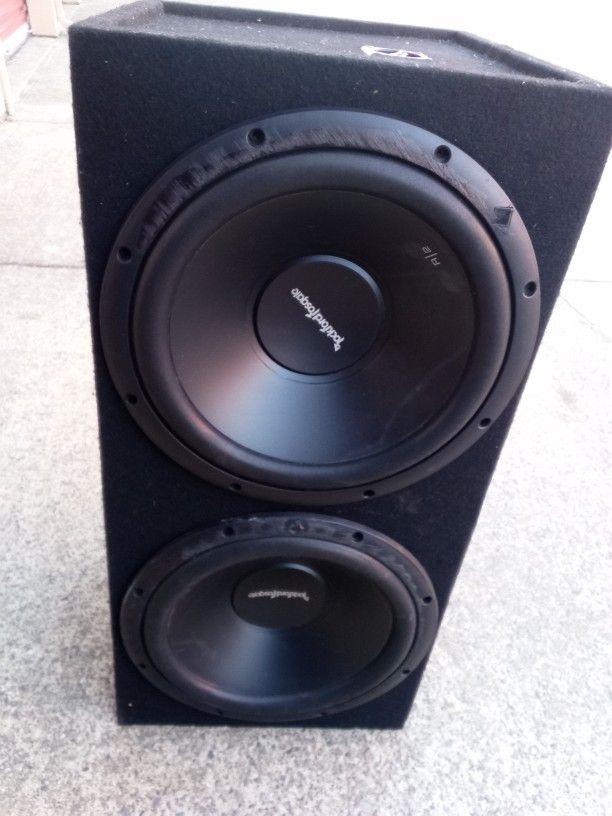 Sub Box R1s412 Speakers 2013 Camaro Subwoofer Box 2010-2015 Camaro