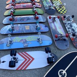 Prebuilt Skateboards Trucks Wheels Cruisers 
