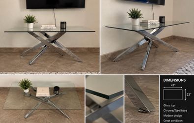 Glass coffe table for sale