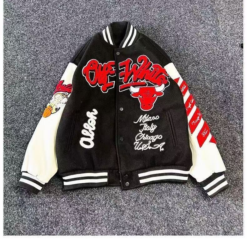 Off-White baseball jacket