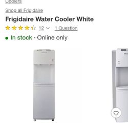 Frigidaire Water Cooler With Hot Water