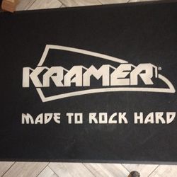 KRAMER GUITARS ---BIG MAT/CARPET.  3ft X 5ft.  ( Made to rock hard)