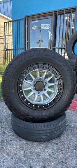 Toyo Open Country A/T Tire on new Lock Off-Road Wheel 17x9 6x139.7