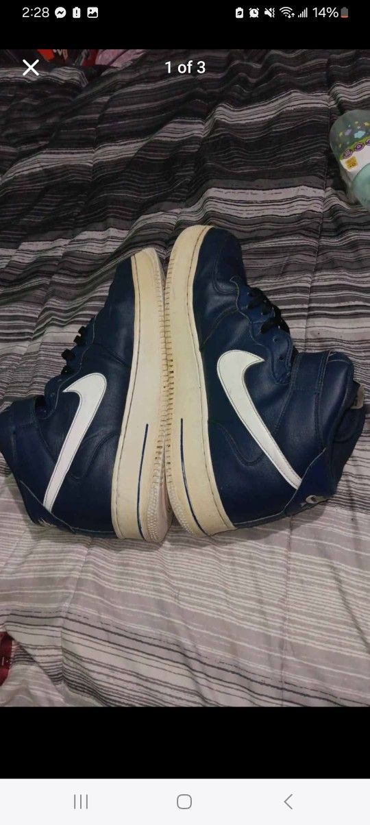 Nike Air Force 1 Navy Blue