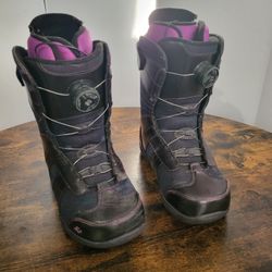 RIDE Sage Boa Coiler All-Mountain Snowboard Boots Intuition Liners Womens 7.5 