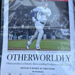 Ohtani World Record Print