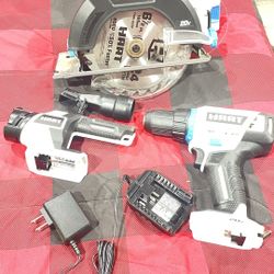 Power Trio: Hart Cordless Tool Set w/ Bag & Battery