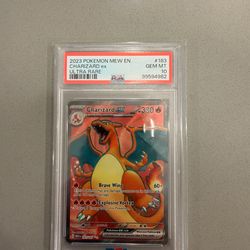 Charizard ex 183/165 PSA 10