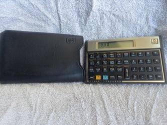 HP 12C FINANCIAL CALCULATOR 
