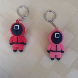 Squid games keychain (collection )