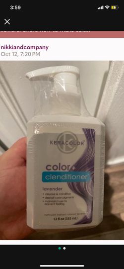 Lavender hair conditioner