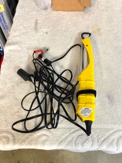 Auto work light with adapters
