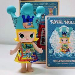 Pop Mart Mega Royal Molly 100% Series 1 - Childishness 2025