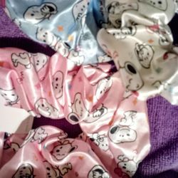 Snoopy Hair Scrunchies