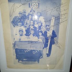 Signed, Happy Days Poster