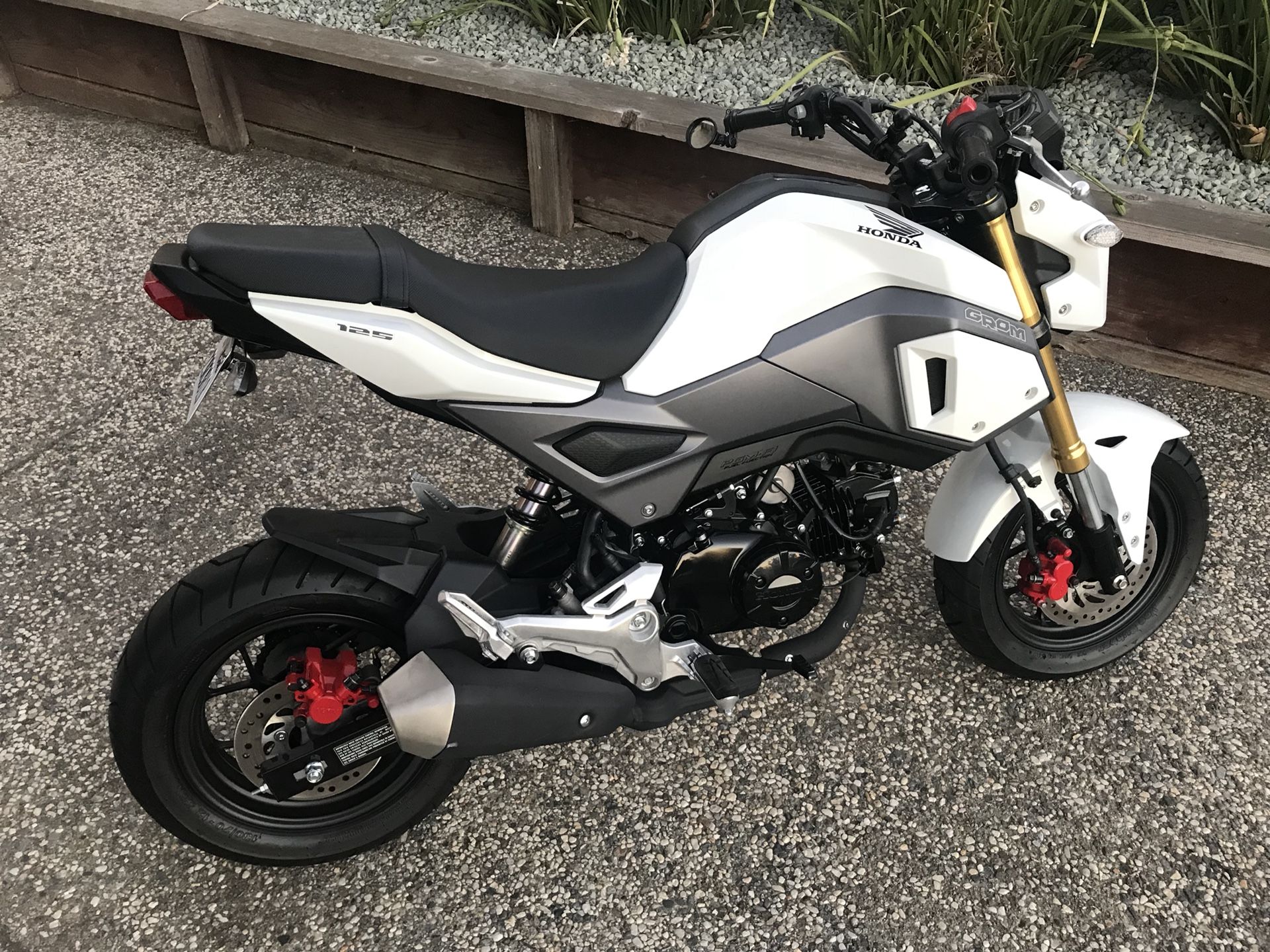2018 Honda Grom MSX 125 White, Immaculate, Mint Condition, Must See