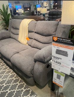 Ashley’s Brand Reclining Sofa