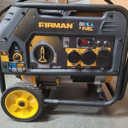 Firman Dual-Fuel Portable Generator 4550/3650W